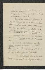 Nachlass Franz Steindachner, Brief und 2 Leihformulare vonP. Pappenheim an Franz Steindachner (25.09.1908), Inv.Nr. 382.05, Seite 2